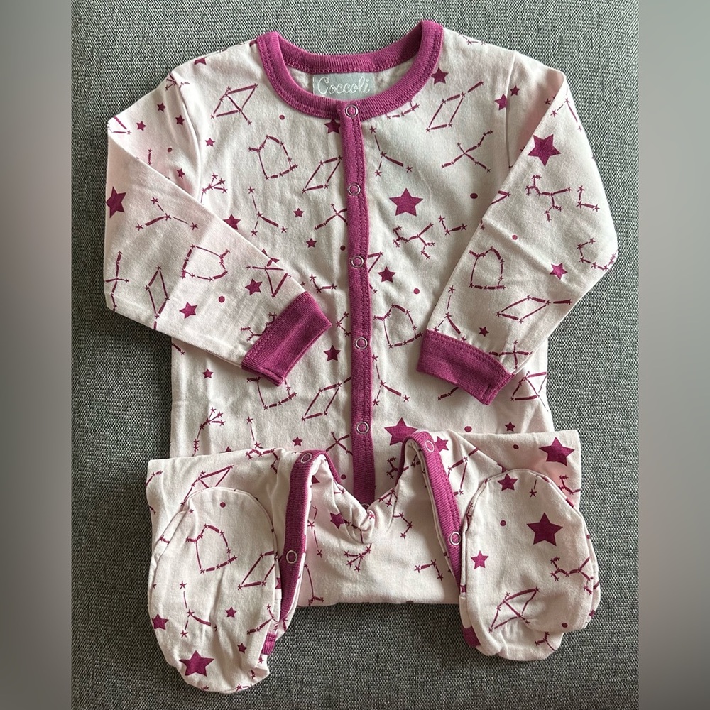 Coccoli Footie Pajamas 6 mo